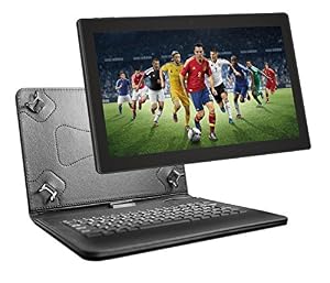10.1" Inch Octa Core Google Android Tablet PC, Marshmallow 6.0 , 16 GB ROM, Octa Core GPU, Dual Camera, Wifi, Bluetooth , IPS screen , Google Play, OTA Update, - Perfect for MOVIES & NETFLIX - UK Warranty - ANOC - Keyboard Bundle Included (Black) - HDMI PORT