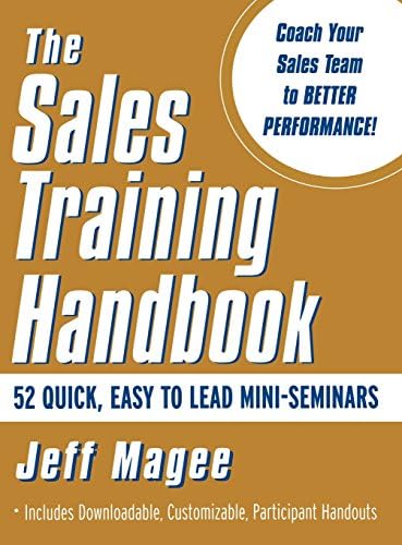 Sales Training Handbook Hardcover – May 31, 2001