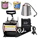 SUPER DEAL PRO 2 in 1 Mug Cup Heat Press Transfer Sublimation Heat Press Machine Coffee Cup Heat Press for Advertising, Gift Purpose (Two Different Stainless Steel Mug Attachments)