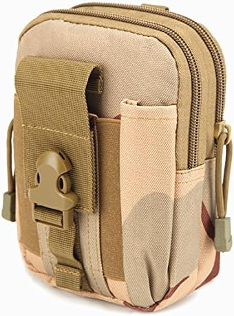 RELIAN Tactical Molle Pouch EDC Utility Gadget Belt Waist Bag with Cell Phone Holster Holder