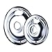 Range Kleen 10124XN Style A 4-Pack Drip Pans, Chrome