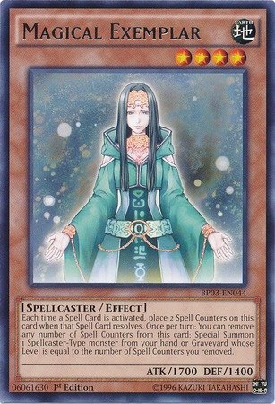 Yu-Gi-Oh! - Magical Exemplar (BP03-EN044) - Battle Pack 3: Monster League - 1st Edition - Rare