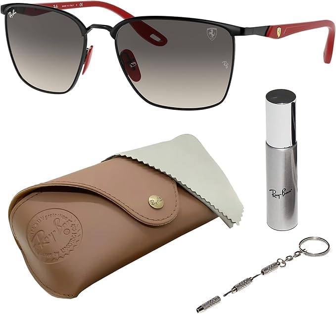 Ray-Ban RB4457D Square-Round Shape Non-Polarized Sunglasses for