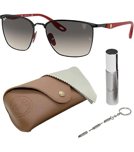 Amazon.com: Ray-Ban RB3726M Scuderia Ferrari Collection Sunglasses