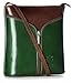 Big Handbag Shop Womens Mini Genuine Italian Leather Cross-Body Bag with Free Dust Bag