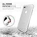 iPhone 7 Plus Case, Jellycomb&Usams [Mingo Series] Shock Absorbent Case [Ultra-Protective]Air Cushion TPU Bumper with Dull Polish Back Scratch-Resistant Panel for Apple iPhone 7 Plus (Clear).
