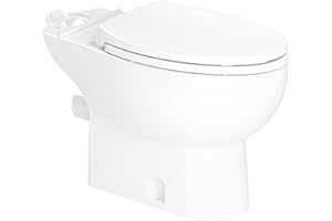 SANIFLO Elongated Toilet Bowl - Soft Close - Residential - White