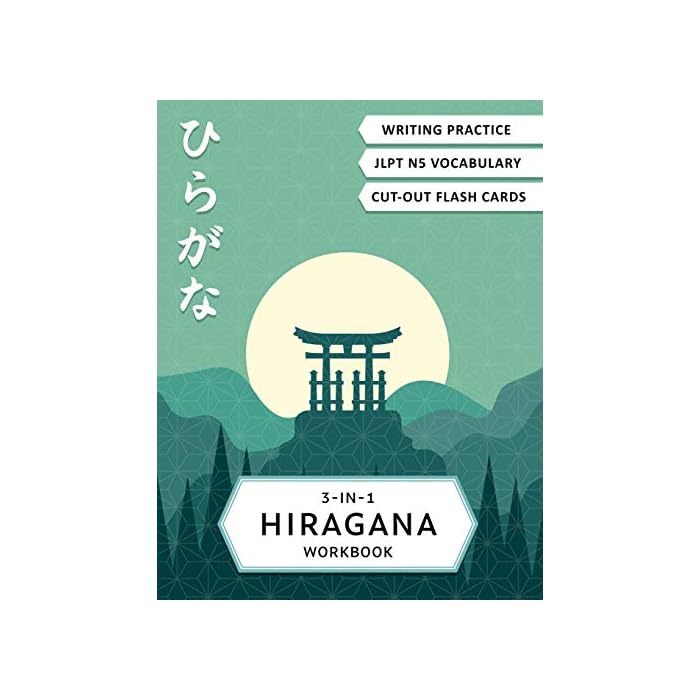 Buy 3in1 Hiragana Workbook Learn Japanese for beginners Hiragana