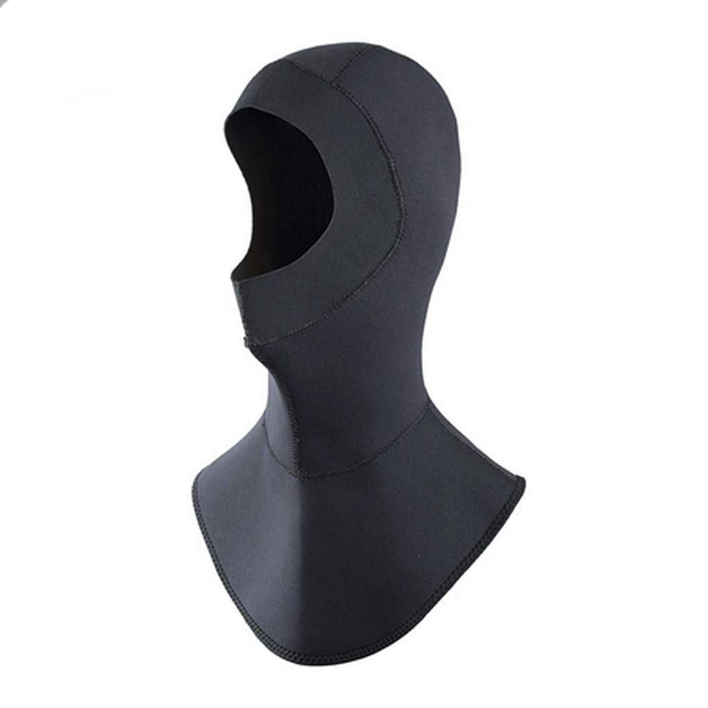 Moonlove 3MM Neoprene Diving Hood Snorkel Hat 3D Cut Elastic Thermal Wetsuit Cap Scuba Fast Dry Dive Headwear