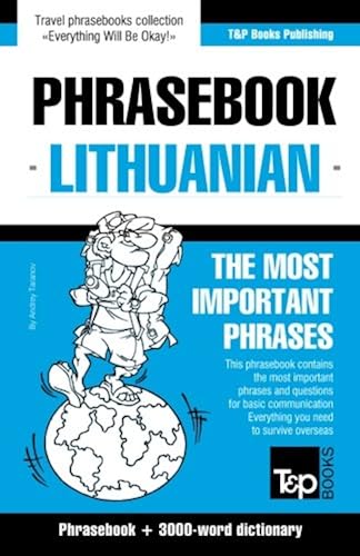 Download English-Lithuanian phrasebook & 3000-word topical vocabulary PDF