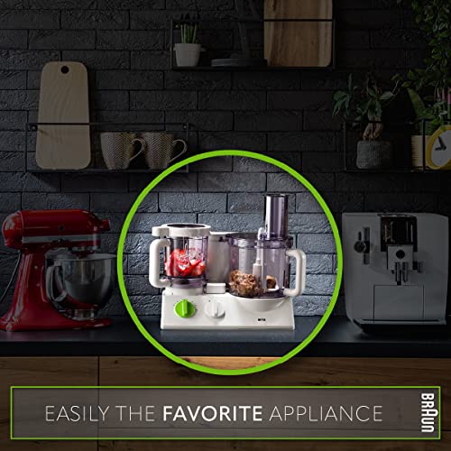 Braun 12 in 1 MultiFunctional Food processor Kitchen System With