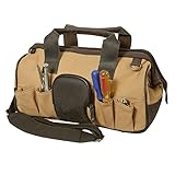 DSOS Outback Canvas Leather Open Mouth Tool Bag