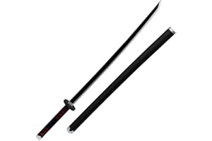 damdos Halloween Prop Anime Cosplay Sword,41" Foam Swords Fantasey Agatsuma Zenitsu Swords Satoman Tanjirou Swords Birthday Gifts(Satoman)