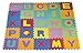HemingWeigh Kids Multicolored Alphabet Puzzle Play Mat - 26 Tiles - Soft and Safe EVA Foam - Excellent for Day Care's, Play Rooms, Baby rooms, and playgrounds