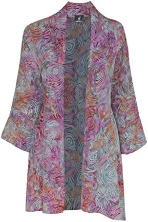 PLUS Size Cardigan | Handmade Kimono Style | Women Duster Jacket, One Size 1x-3x