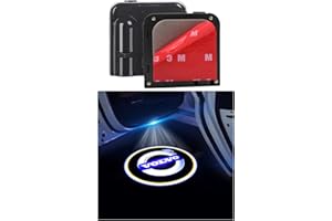 SONNEMOND 2Pcs Wireless Car Door Logo Light, LED Car Door Courtesy Welcome Projector Light Ghost Shadow Lights Compatible with Volvo Most Models