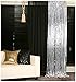 ShinyBeauty Sequin Curtains 2 Panels 2FTx8FT Silver Glitter Backdrop Silver Sequin Photo Backdrop Wedding Pics Backdrop Y1121