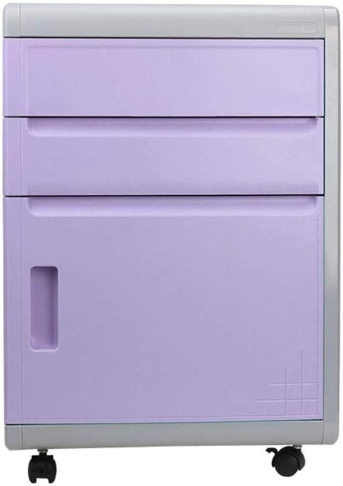 File Cabinets Flat File Cabinet Stationery Mesh Magazine Rack The Desk Under The Short Cabinet File Information Storage Locker With Lock Multipurpose For The Office Office Supplies Color Purple Amazon Co Uk Office