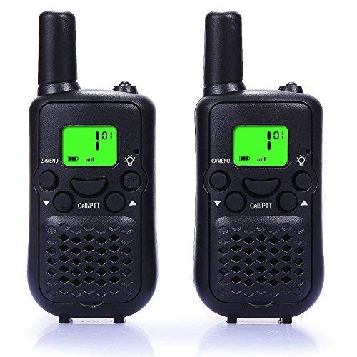 Handheld Kids Walkie Talkies 446MHZ 2 PCS Long Range Wireless Interphone 2 Way Radio 2 Miles (up to 3 Miles) JOKOO Handheld Walkie Talkies for Kids/Children Toys and Gifts