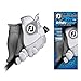 FootJoy Men's RainGrip Golf Gloves, Pair (White)