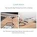 ORICO USB Hub, 4 Port USB 3.0 Clip-Type Aluminum Alloy Portable Size Travel Super Speed USB Splitter for iMac MacBook PC Laptop