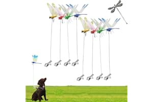 Uriselt Dragonfly Clip Bug Repellent, 2025 New Dragonfly Hat Clip for Bug Protection, 3D Realistic Dragon Fly Garden Decor, Gardening Fly Deterrent Ideal for Garden & Patio Enhancement