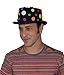 Novelty Costume Top Hat Colorful Buttons - Costume Hats by Funny Party Hats