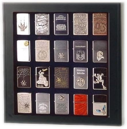 Caja para mecheros Zippo 20 plazas portazippo con vitrina: Amazon.es: Hogar