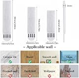 Emwel 32-Pairs 64 Strips Small Picture Hanging Strips Hook and Loop view 2