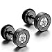 Aroncent Stud Earrings for Men Women Fake Gauge Fake Earrings Stainless Steel Earrings 8MM Rosegold