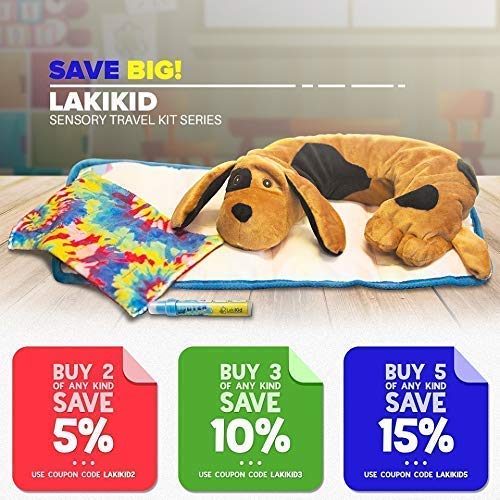 Weighted Neck Pillow for Kids LAKIKID Sensory Weighted Stuffed Animals
