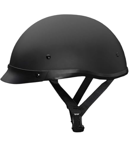 Fulmer, 3000622, Phantom Adult Shorty Motorcycle Helmet DOT Approved