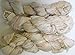 Sari Pure Silk 100g Ribbon Yarn Cream Multi-Recycled Sari Silk Ribbon Yarn