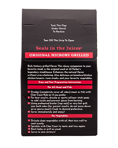 Char Crust Dry-Rub Seasoning, Original Hickory Grilled, 4 Ounce (Pack of 6) - Image 3