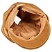 Samtree Women's Beanie Hat with Visor,Winter Warm Slouchy Knitted Baseball Cap(Light Tan)