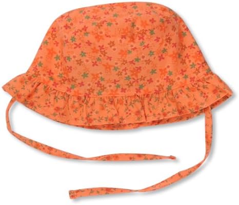 Amazon Co Jp 北欧デンマークの子供服ブランド Cadeauオレンジフラワーサマーハット 70 80 90 95 100 110ｃｍ 服 ファッション小物