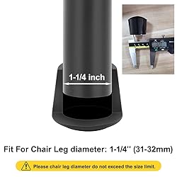 Sopito Chair Leg Tips Caps 1-1/4 Inches
