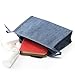 3 Pack Multi-Purpose Zipper Handbag Pouch Organizer Bag For Travel, Toiletries,Cosmetics, Make Up,Cables,Gadgets