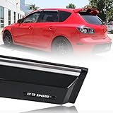 LT Sport 00842148189595 for 04-09 MAZDA3 Hatchback Injection Window Visor