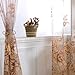Edal MKYUHP Romantic Modern Floral Peony Tulle Living Room Drapery Valances Window Curtain