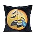 Mermaid Sequin Pillow Case,SNUG STAR Reversible Emoji Cushion Cover Changeable Face Pillowcases DIY Decorative Pillowcase for Sofa Home Decor 16 X 16