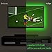 Megulla LED TV Backlight, Bias TV Lighting Kit -Precut USB-Powered LED RGB Strip Light with Wireless Remote- for HDTV, PC, Home Theater, Desktop Monitor and More-White, Universal