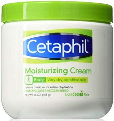 Cetaphil Moisturizing Cream Dry Sensitive Skin Fragrance Free 16 oz