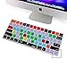 XSKN Magic Keyboard Lightroom Shortcut Keyboard Cover, XSKN Durable LR Hotkeys Silicone Keyboard Skin for Apple Magic Keyboard MLA22LL/A, US version