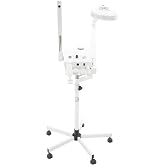 SKINACT Ozone Steamer, 5 Diopter Magnifying Lamp and Electronic Brush