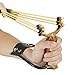 ZQQ Hunting Slingshot,Heavy Duty Wrist Rocket Slingshot Sling Shot for Adult Outdoor Catapult Slingshot with 2 Rubber Bands 100