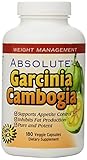 Absolute Nutrition Appetite Control Supplement, Garcinia Cambogia, 180 Count