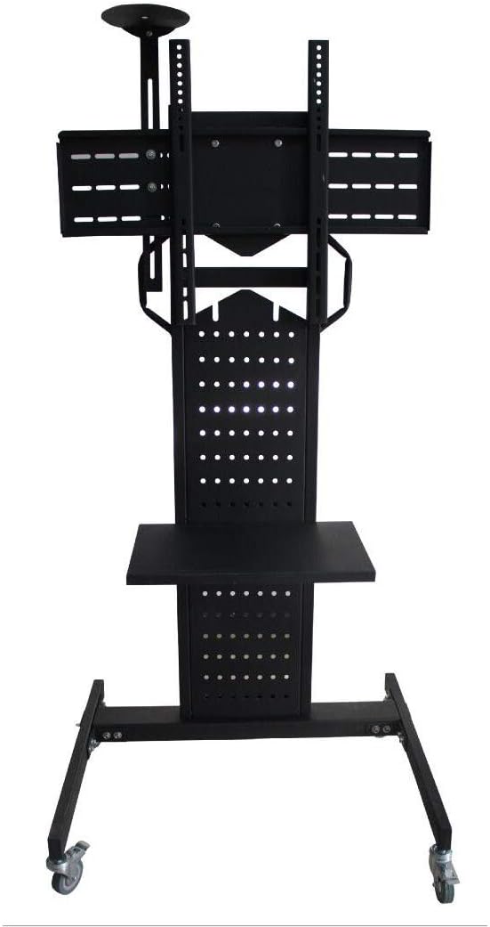 Xue Universal TV Stand - Table Top TV Stand For 42-85 Inch LCD LED Tvs - Height Adjustable TV Base Stand,360° Degree Swivel, W/Wheels Mobile,LCD LED Tvs