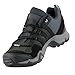 adidas Outdoor Men's Ax2 Gore-Tex Hiking Shoe, Dark Shale/Black/Light Scarlet, 9.5 M US