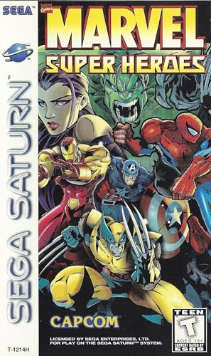 Marvel Super Heroes - Sega Saturn (Renewed)